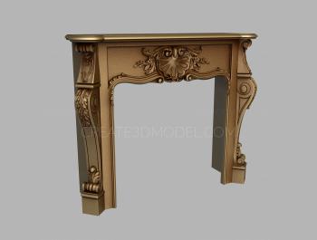 نموذج ثلاثي الأبعاد لآلة CNC المواقد 